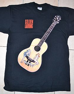 Golden Earring Naked II tour thirt (Collection Casper Roos)